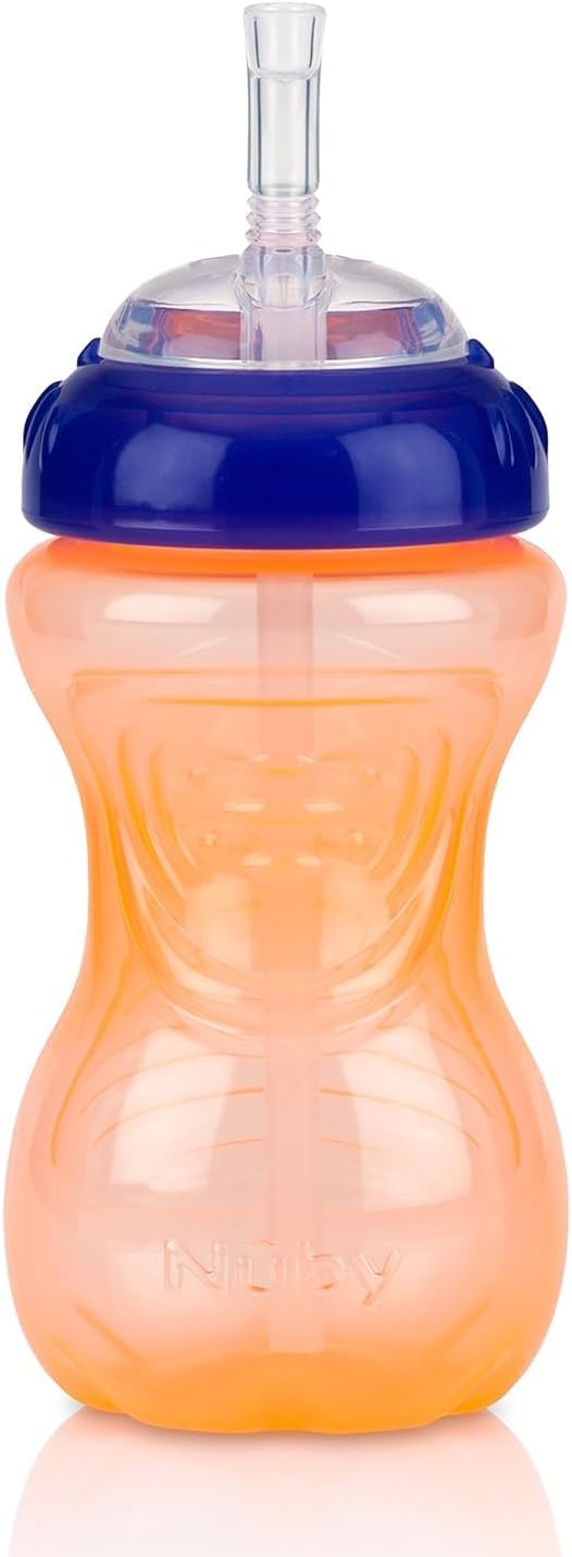 Tasse antifuite avec paille flexible 300ml (3 Pack)
