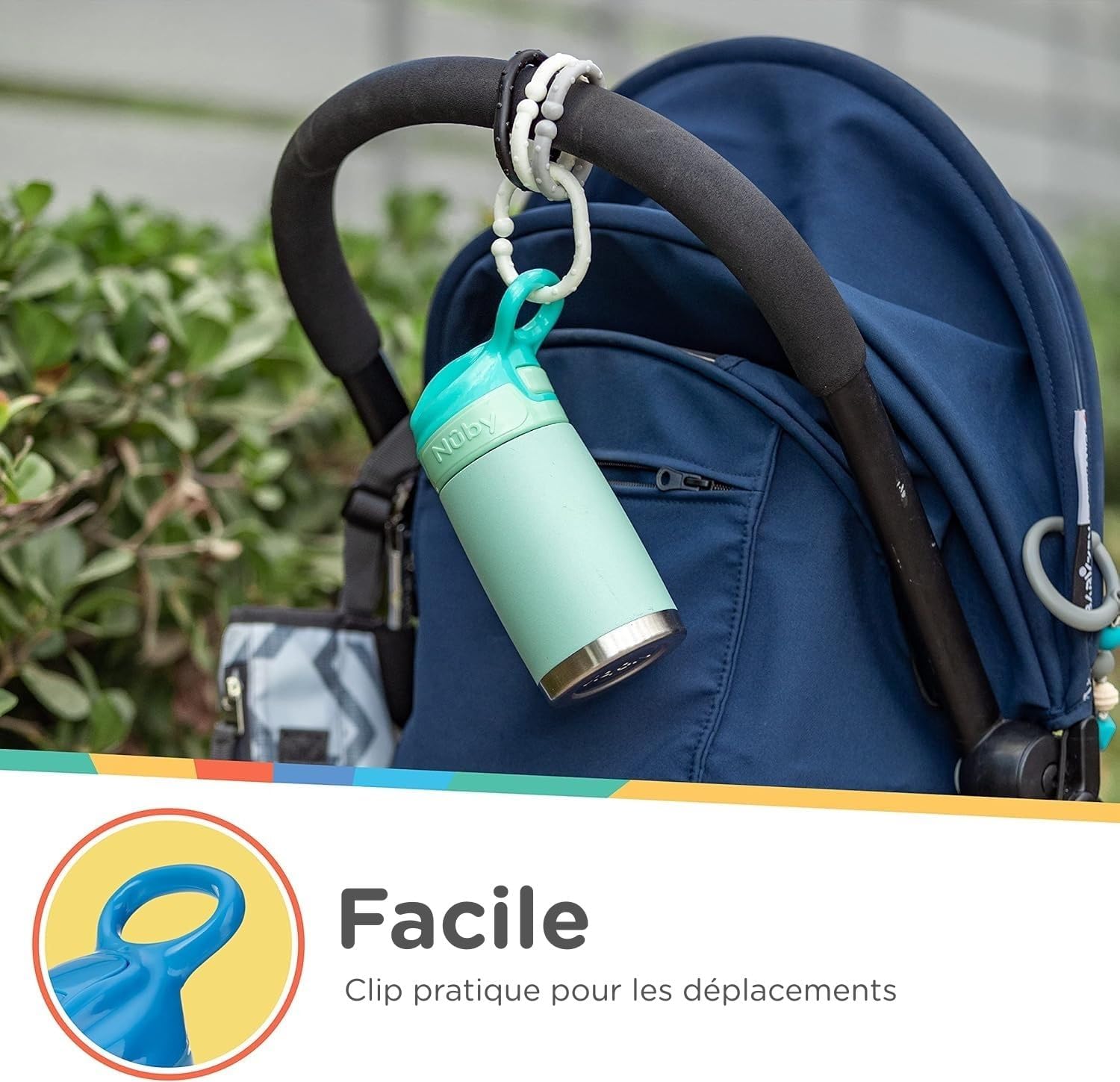 Gourde Reflex Flip-it Isotherme en Acier Inoxydable | Turquoise