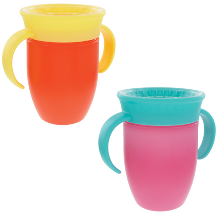 Tasse 360° antifuite 210ml (2 Pack)