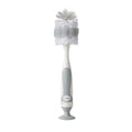 Brosse de Nettoyage pour Biberon et Tétine 2 en 1 avec base à ventouse
