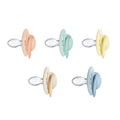 Tétines et sucettes orthodontiques en silicone 6-18 Mois