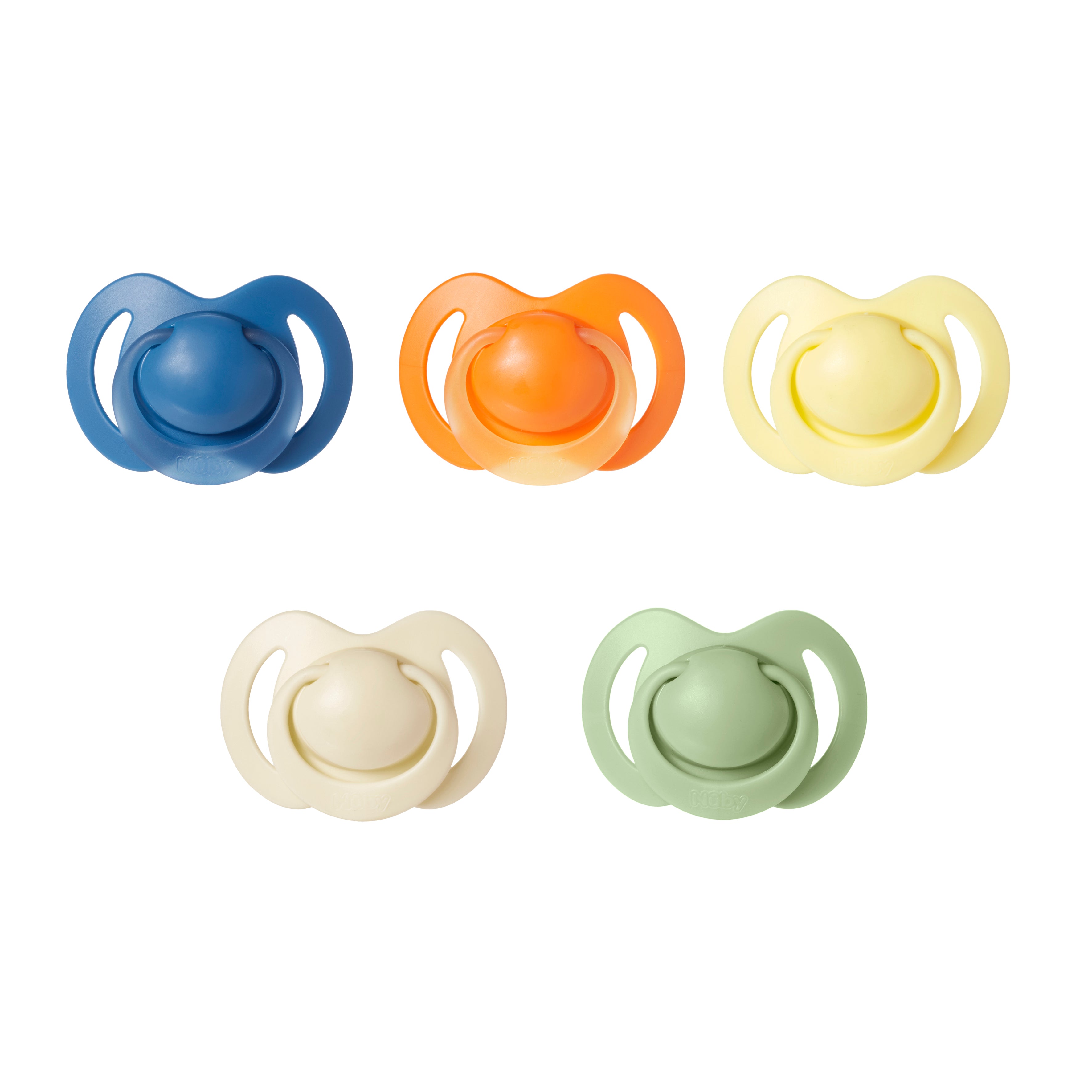 Tétines et sucettes orthodontiques en silicone 18-36 Mois