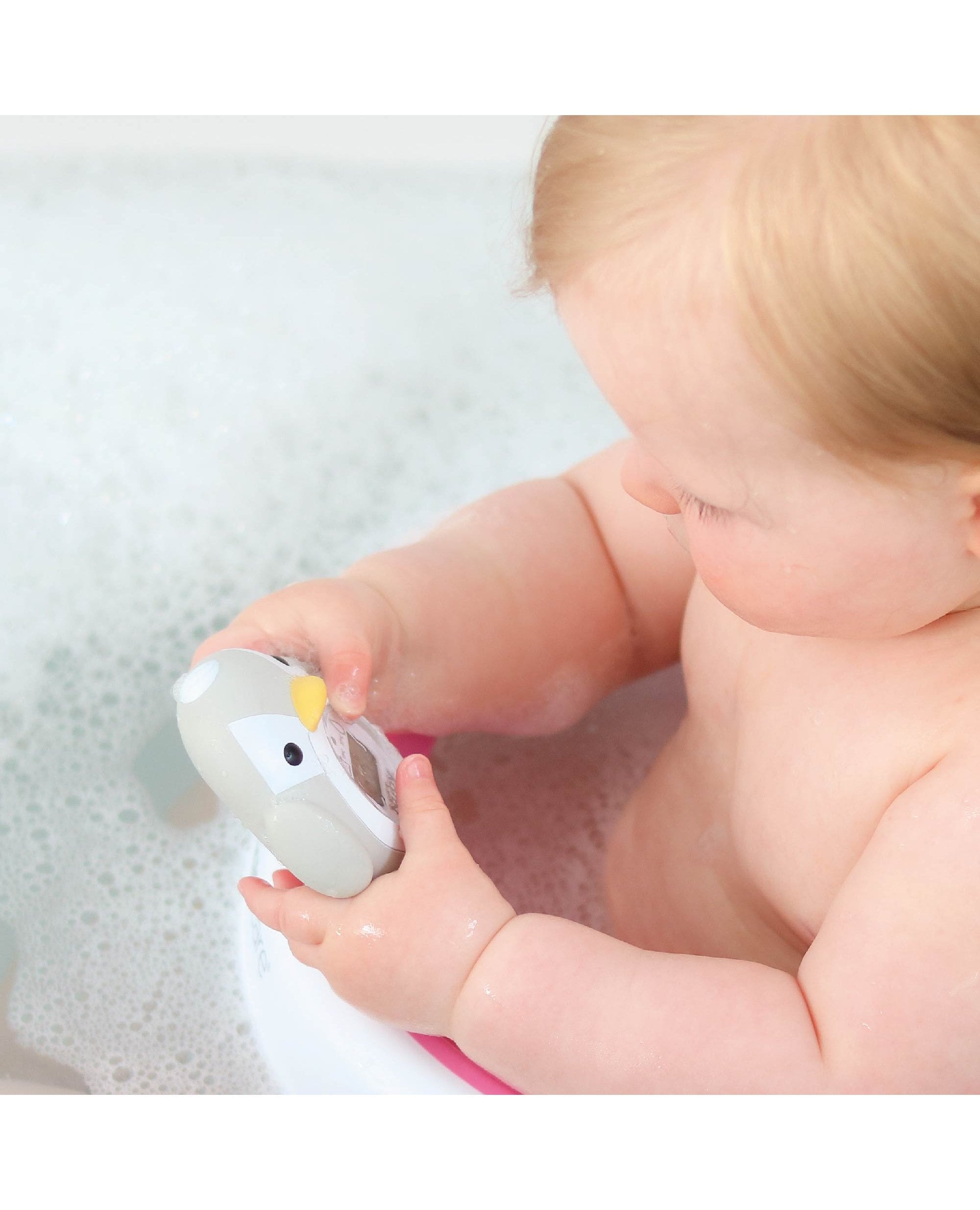 Thermomètre de bain & chambre pour bébé en forme de pingouin