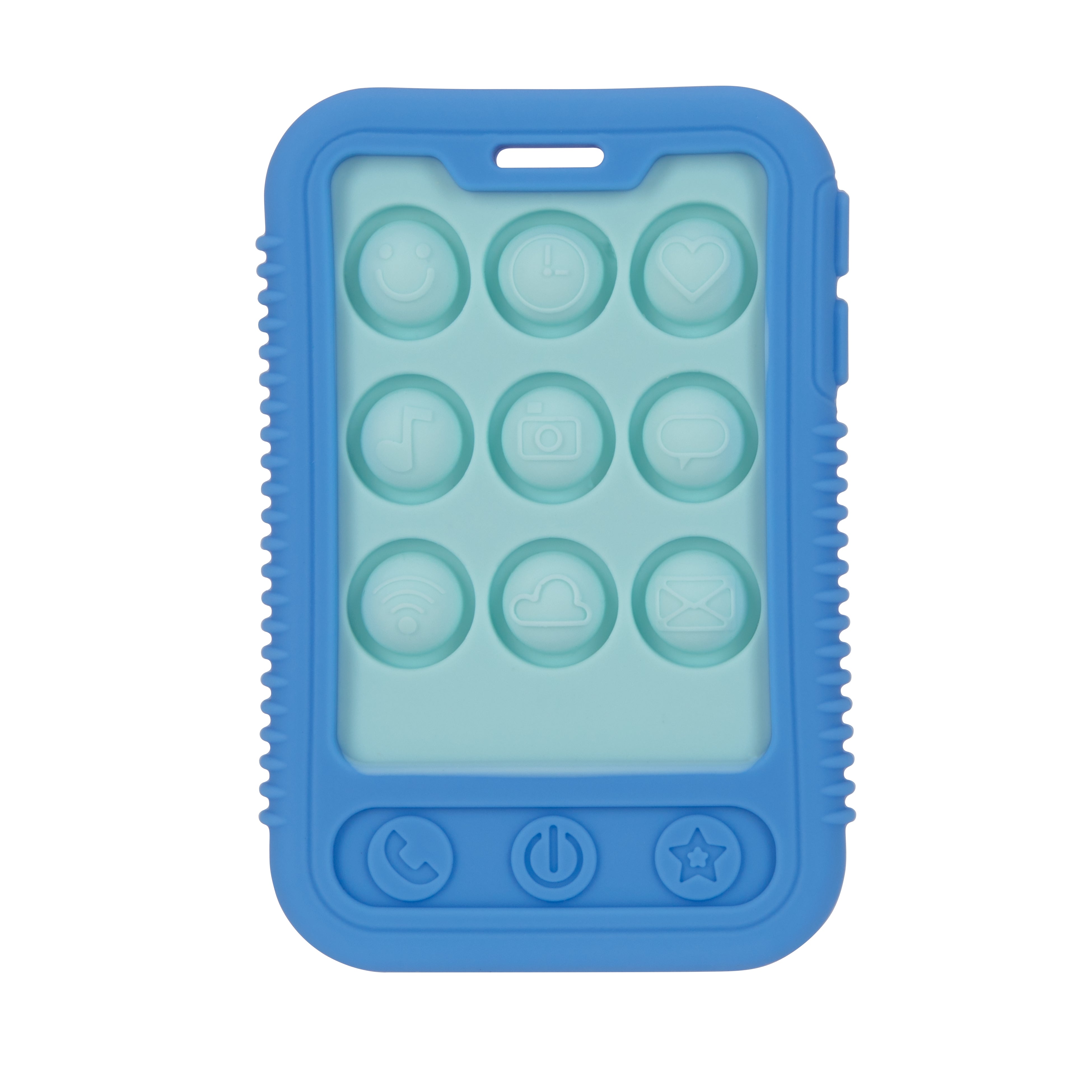 Giggle Bytes Sensory Popper Teething Toy - Nuby US