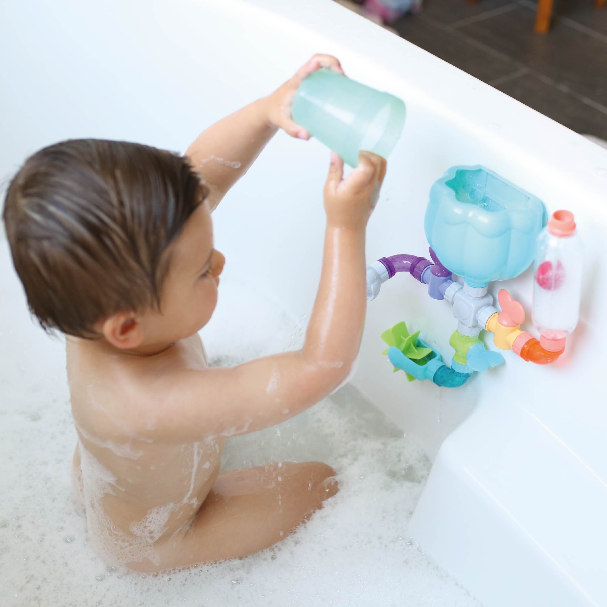 Wacky Waterworks – Jouet de bain avec ventouse