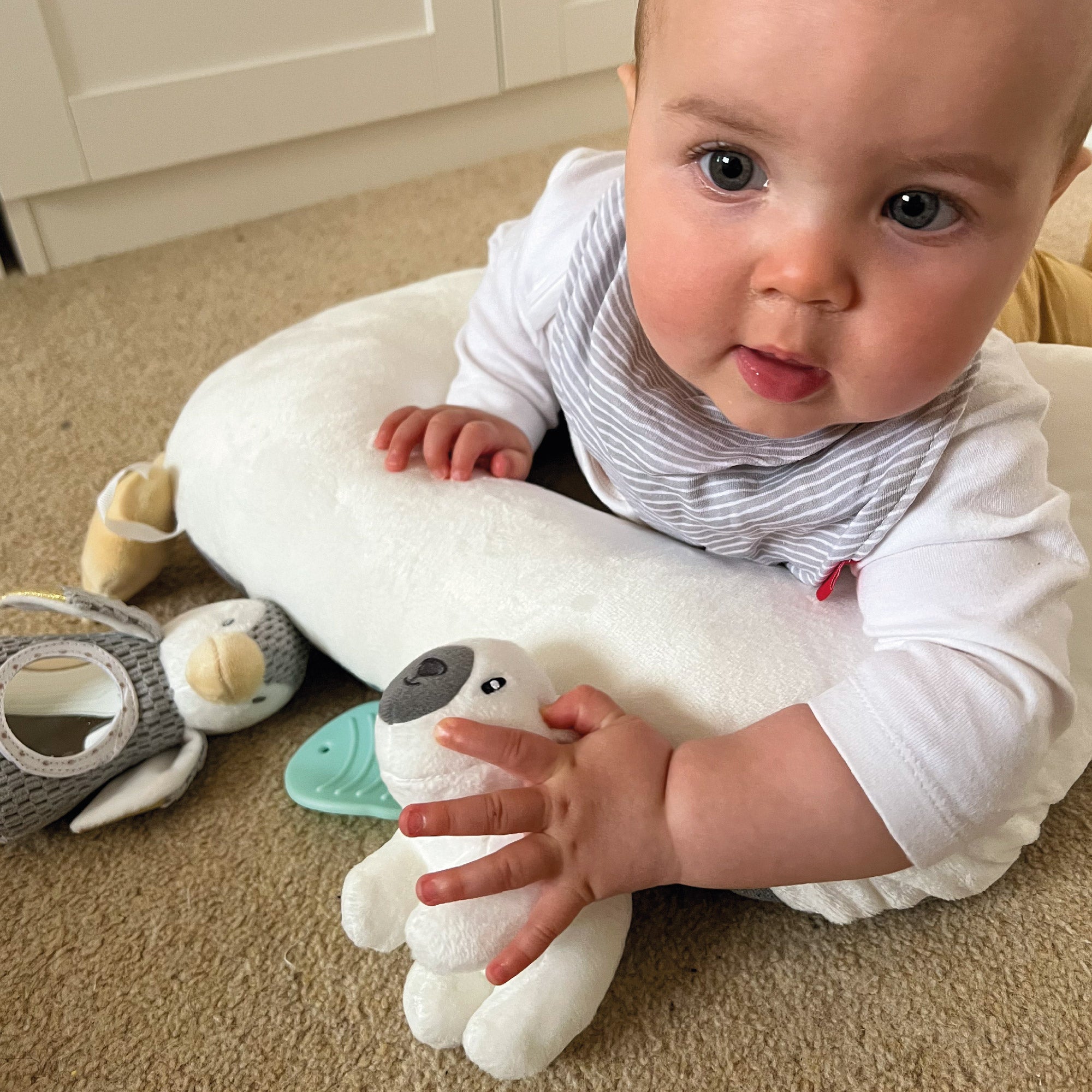 [Sélection] Animaux Arctique - Coussin Interactif Moelleux pour le Tummy Time